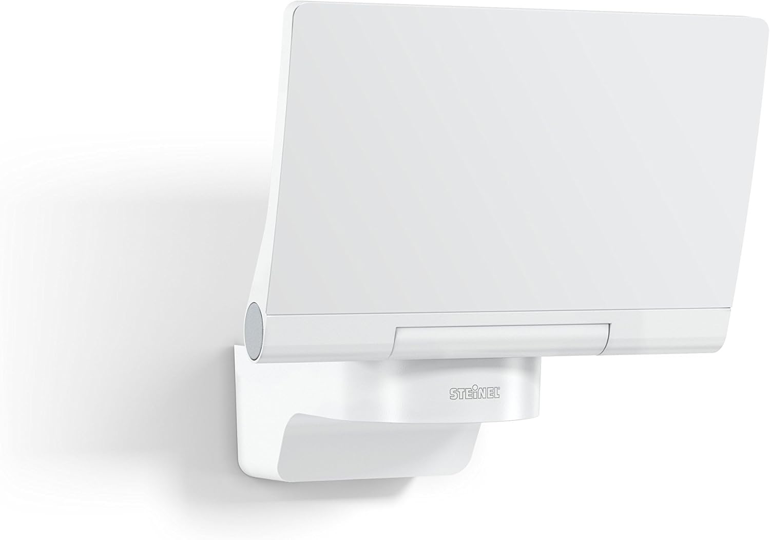 Steinel LED-Floodlight XLED Home 2 White, without Sensor, 13.7 W Security light, Fully Swivelling, 1550 lm, 3000 K