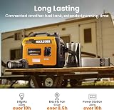 maXpeedingrods 3300W Portable Inverter Generator Petrol Silent Pure Sine Wave view 6