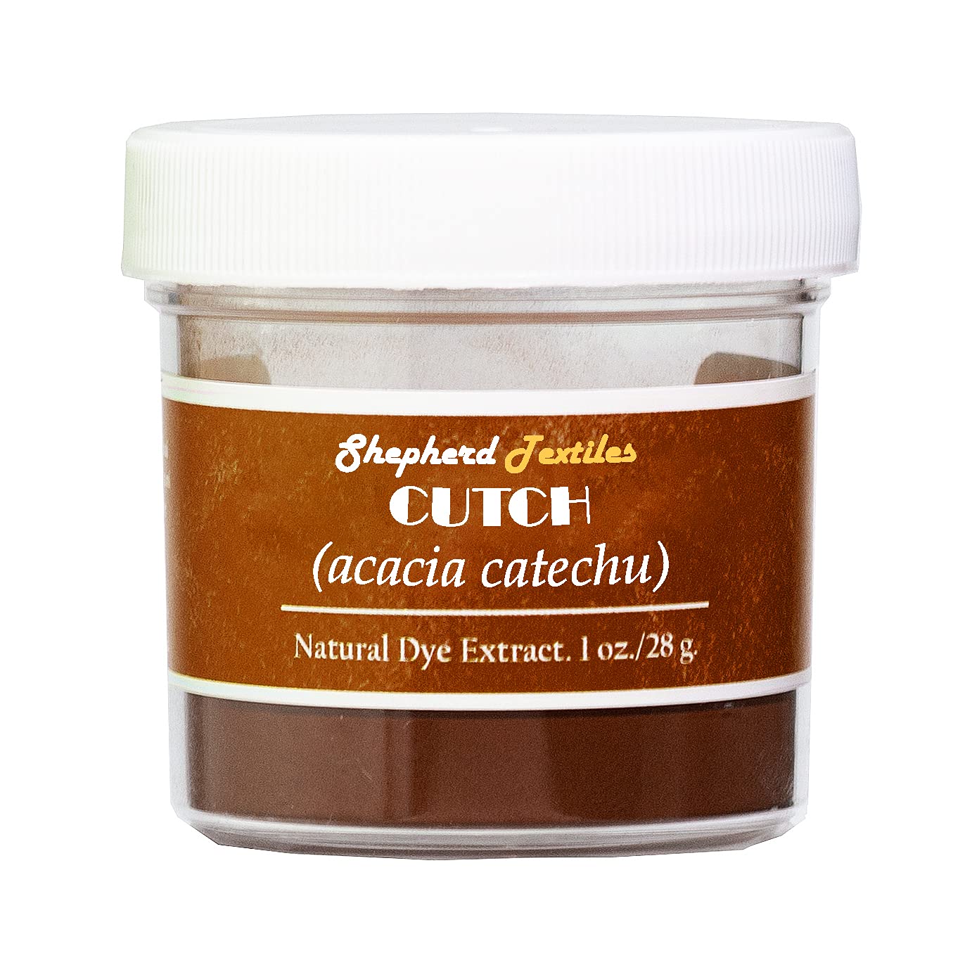 Shepherd Textiles Cutch Extract Natural Dye, 1 oz.