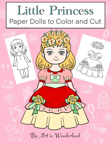 princess paper doll printable