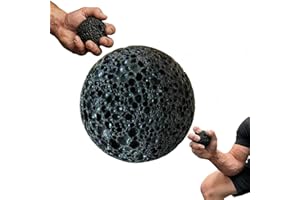Callus Ball for Hand, Textured Volcanic Rock Grip Strength Trainer Ball for Callus Building, Ideal for Rock Climbing, Weightl