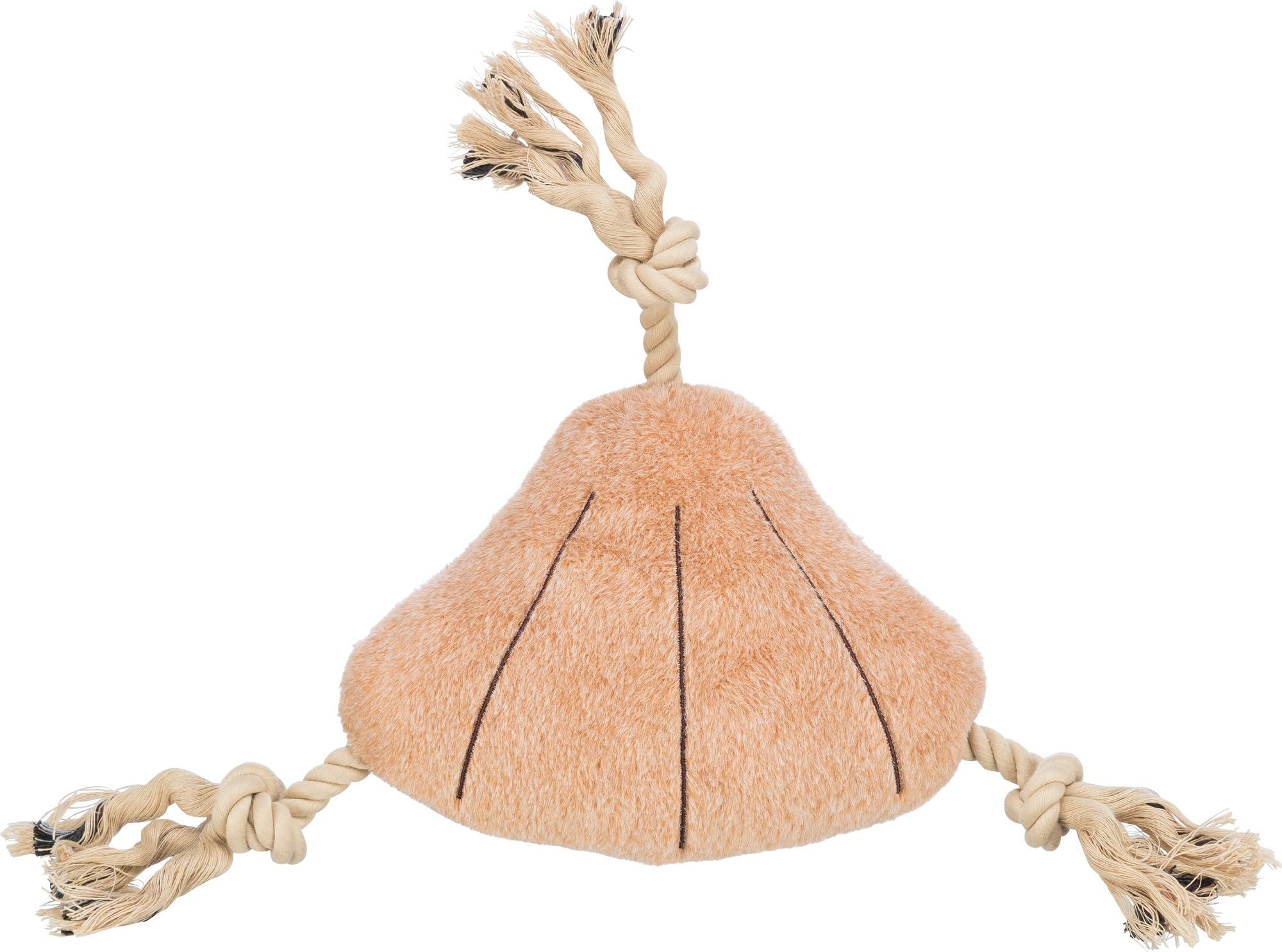 BE NORDIC shell Stine, plush/rope, 38 cm