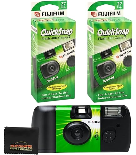 Amazon.com : Fujifilm QuickSnap Flash 400 One-Time-Use Camera -2