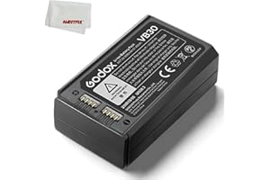 GODOX V1 V1Pro V100 Battery VB30 Li-ion Battery,Support Type-C Charge V1S V1N V1C V1F V1O,V1 V1Pro V100 C/N/S/F/O Flash, and 