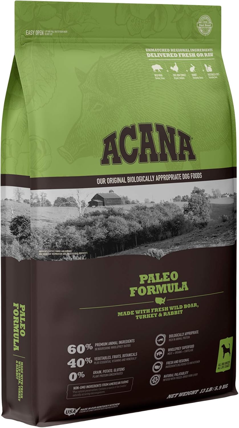 acana dog food feeding guide