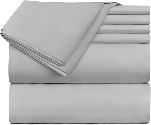 Amazon Com Hearth Harbor 4 Piece Bed Sheet Set Extra Deep