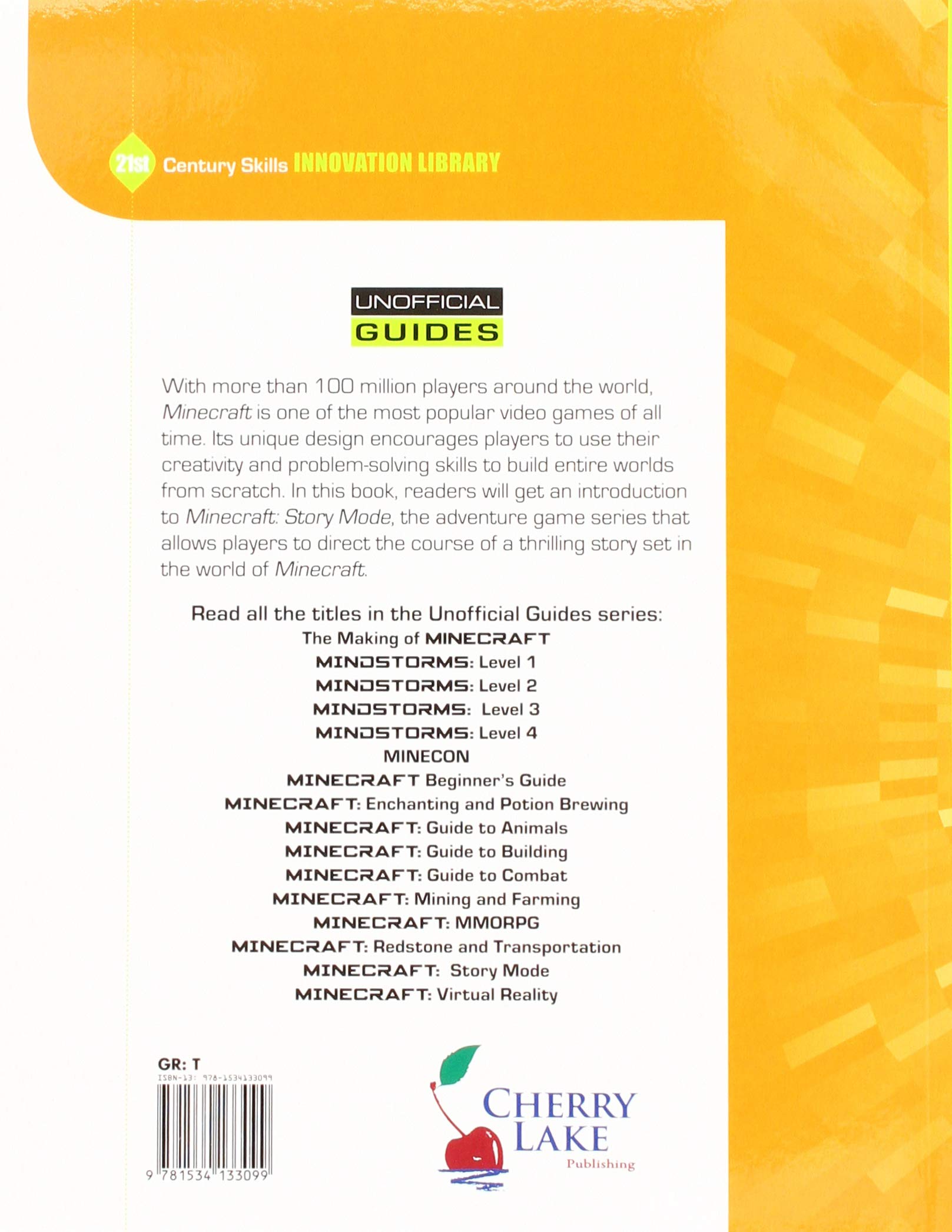 Minecraft Story Mode 21st Century Skills Innovation Library Unofficial Guides Junior Gregory Josh 9781534133099 Amazon Com Books