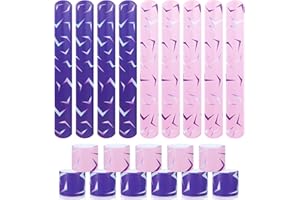 Colorato KPOP Hunter Slap Bracelets, 20 Pcs Demon Wristbands for K-Pop Fans, Fashionable Slap Bracelets for Party Favors, Gif