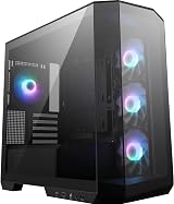 MSI MAG PANO M100R PZ Micro-ATX PC Case ARGB 4x120mm Hub GPU Stand