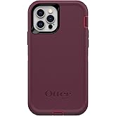 OtterBox Defender Series Screenless Edition Case for iPhone 12 & iPhone 12 Pro (Only) - Case Only - Non-Retail Packaging - Berry Potion (Raspberry Wine/Boysenberry)