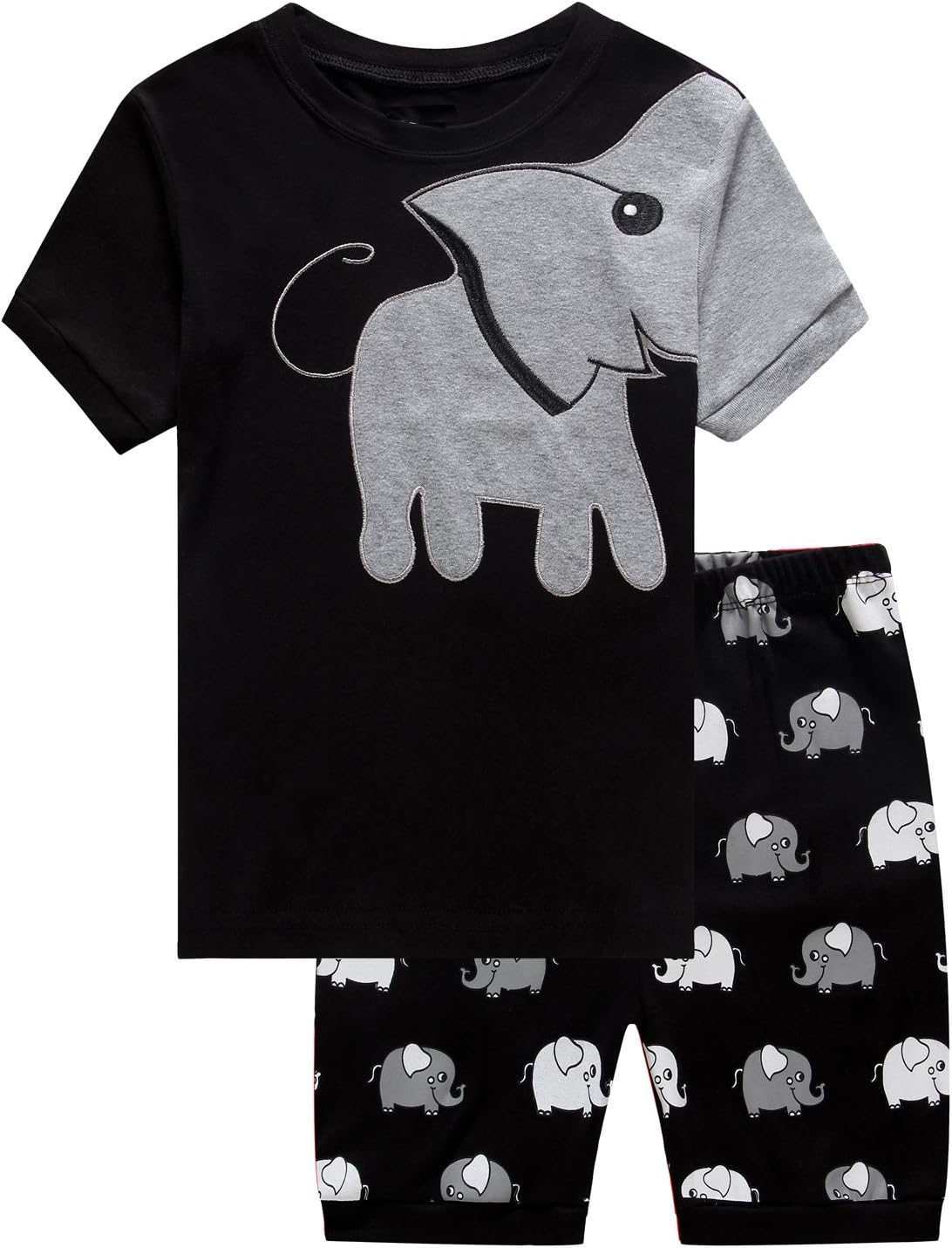 100% Cotton Boys Short Pajamas Toddler Pjs Summer Kids Sleepwear
