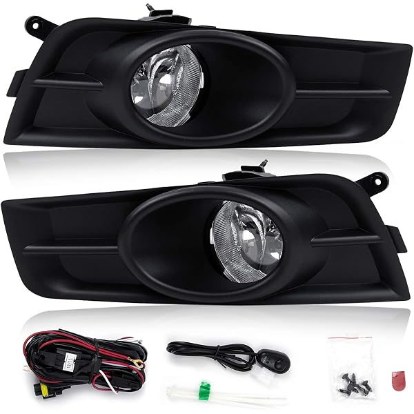 Smoked Fog Light Kit With Bulbs, Switch & Bezel For 2008–2009 Honda Odyssey – OEMASSIVE Pair