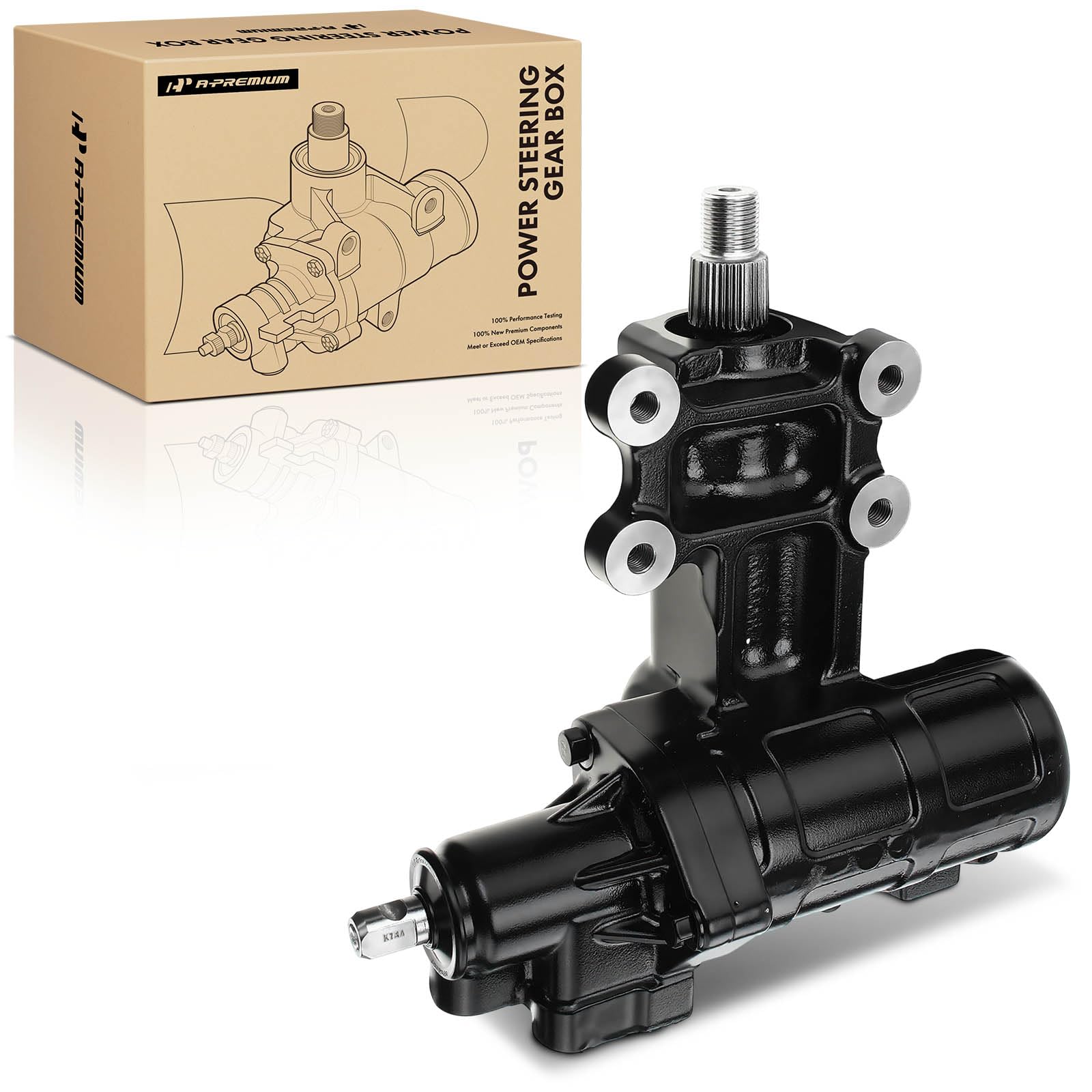 A-Premium - Caja de cambios de dirección asistida compatible con Jeep Wrangler 2007-2009/2011-2017, Wrangler JK 2018, 3.6L 3.8L, Sport Utility 2 puertas solamente, Reemplazar # 68052897AC