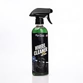 Magic Finish Wheel Cleaner (16 fl oz) &ndash; Premium Wheel Cleaner Spray for Brake Dust and Grime with Fast Cling Formula &ndash; Car Cleaning Supplies for Chrome, Alloy, Painted Wheels &amp; Powder-Coated Finishes