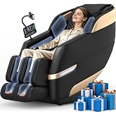YONISEE 4D Massage Chair Full Body Zero Gravity Recliner SL-Track Body Scan | Zero Gravity Massage Chair with Shiatsu Massage, Auto &amp; Manual Modes, AI Control, Heating, Airbags, Foot Roller for Home