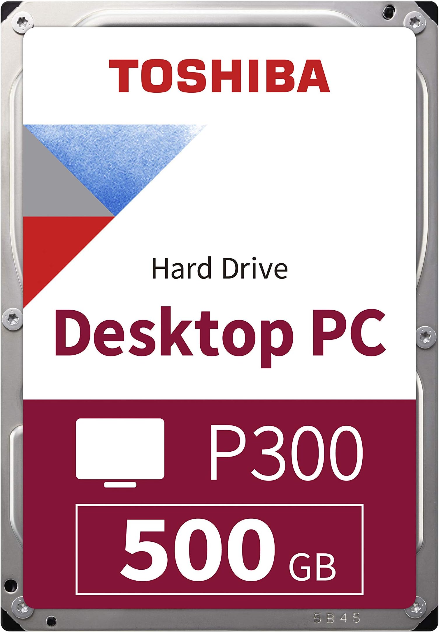TOSHIBAP300 500GB 7200RPM 3.5" SATA HDD 'Bulk' (HDWD105UZSVA)
