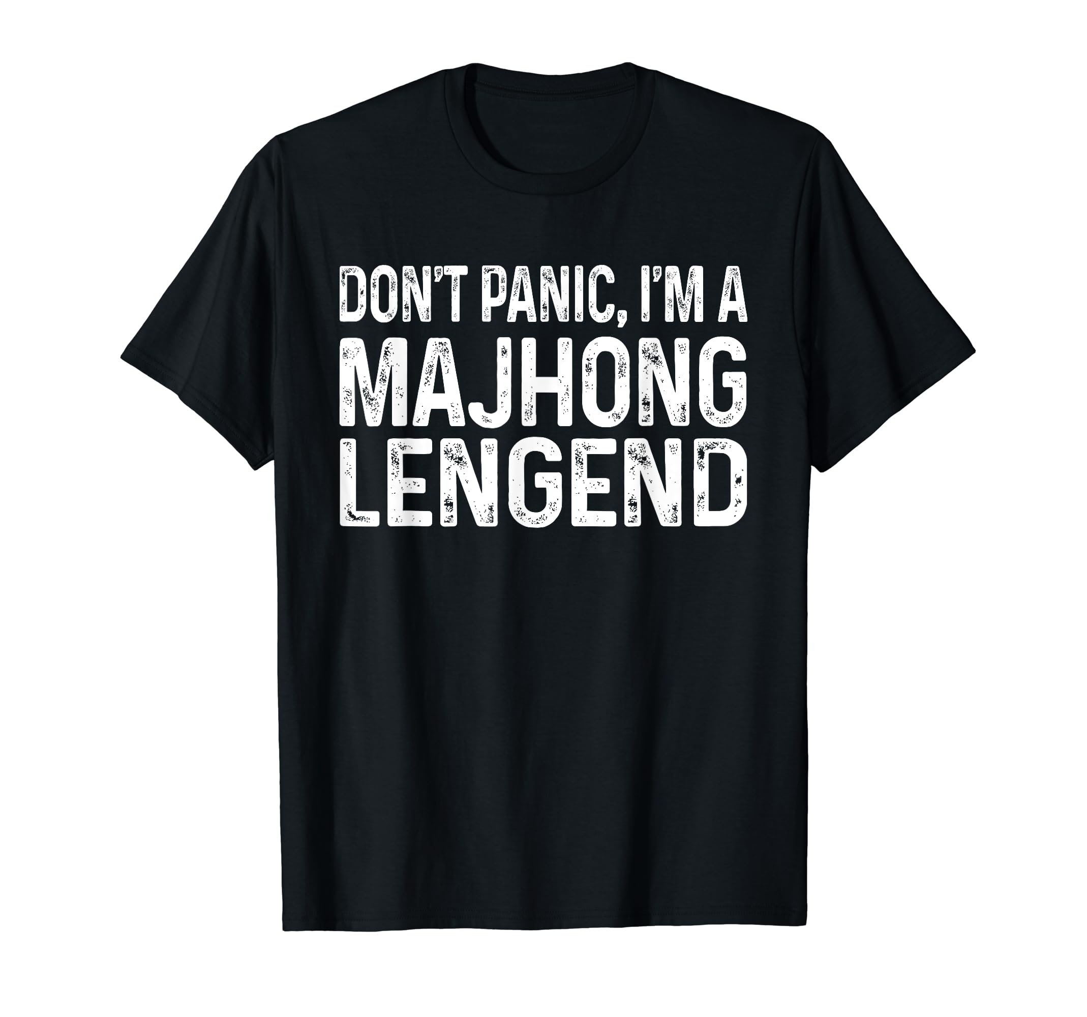 Mahjong Legend Gift For Mom Mother Tile Game Lover Players T-Shirt