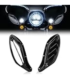 Amazon.com: ANONEMOTO Black Adjustable Wind Deflectors Upper