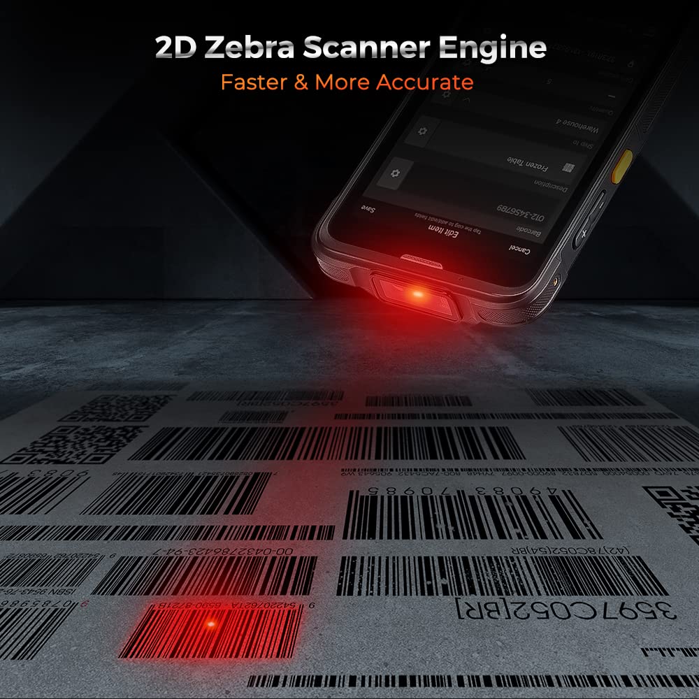 MUNBYN Android Barcode Scanner with Full Screen 5.5