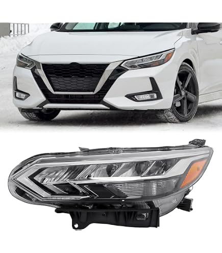 Amazon.com: For Nissan Sentra 2020 2021 2022 2023 Headlight