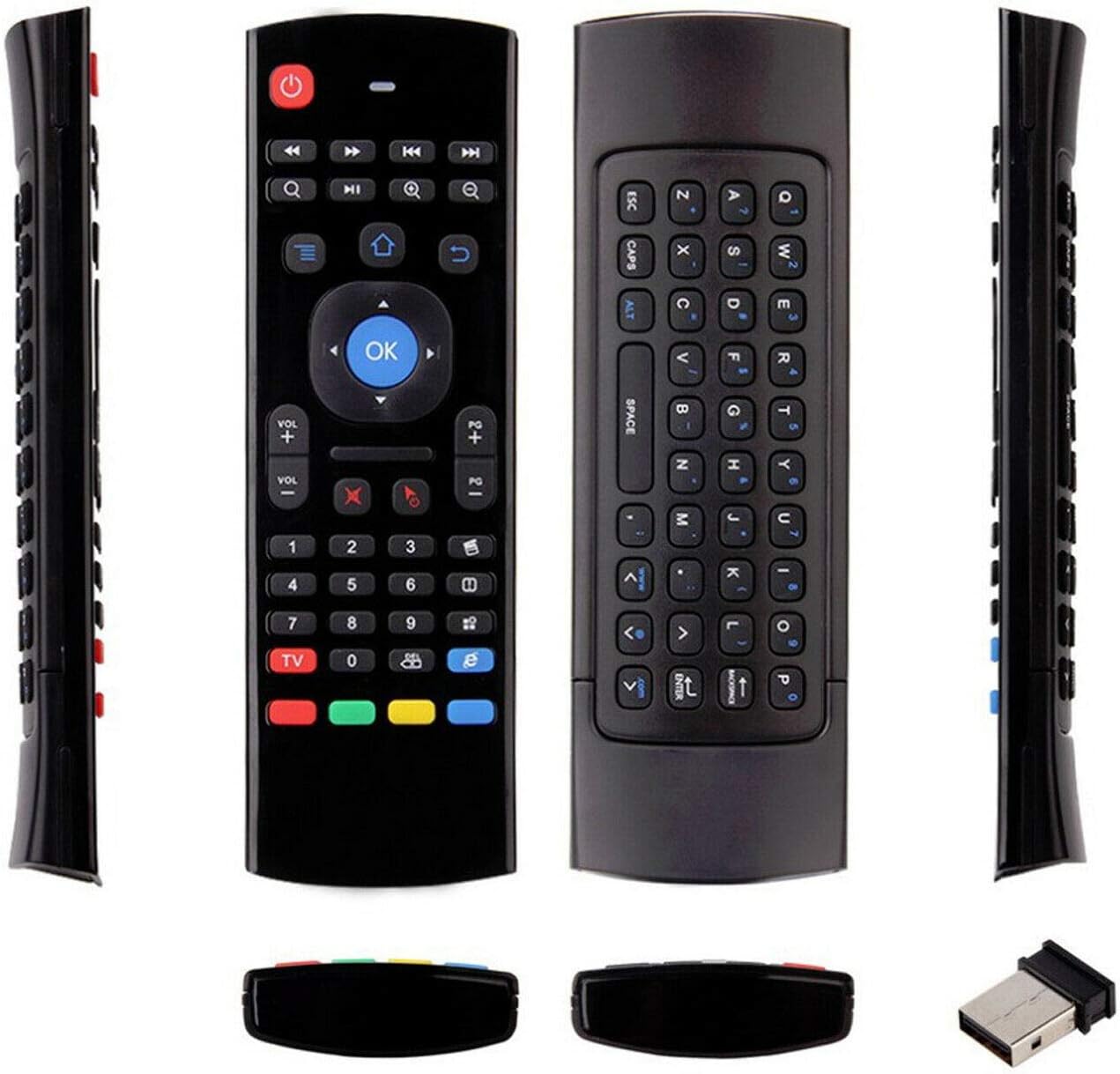 Tekeir Replacement MECOOL KI PRO Air/Mouse & Keyboard Remote Control