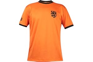 JL KIPPHA'S Netherlands Holland Orange Football Jersey T-Shirt Sport Fans Retro Vintage