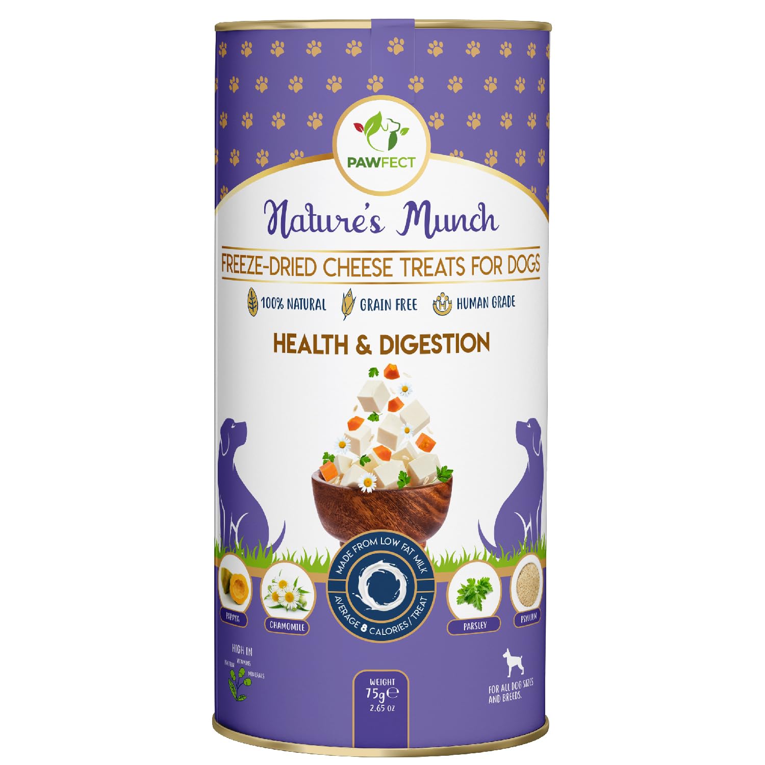 Functional Dog Treats: Health & Digestion (80g/2.65oz)