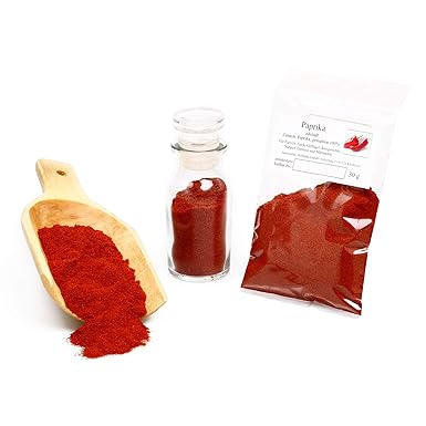 Paprika Gewürz edelsüß, original ungarisch, gemahlen, hocharomatisch, Paprikapulver Premium Qualität, süßes Paparikagewürz, G
