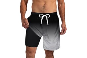 Cozople Mens Swim Trunks 7Inch with Compression Liner Quick Dry Swimsuit Swim Shorts Phone Pocket Swimwear