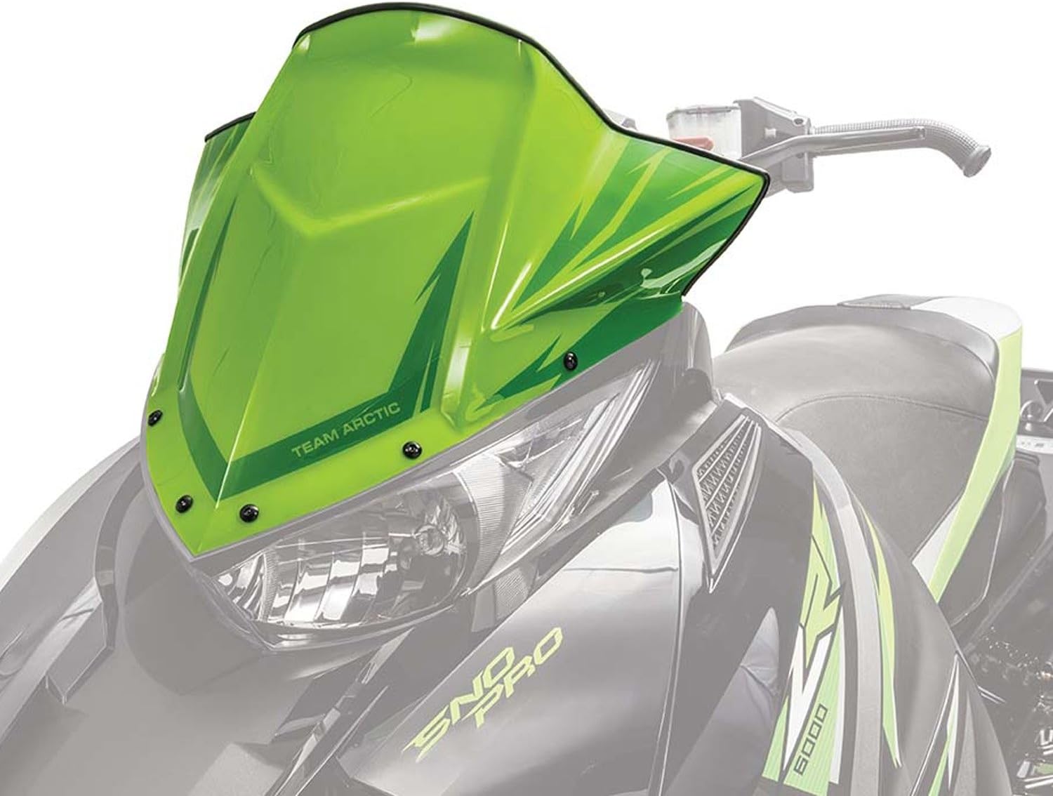 Arctic Cat New OEM Mid Performance Windshield ZR XF M PTA BC, 7639701