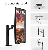 LG 32UN880P-B 32 Inch LCD Monitor Black Ergo Stand view 5