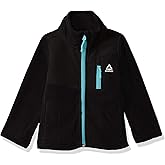 Reebok Girls' Active Polar Fleece Jacket with No Hood