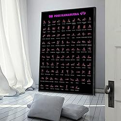 Pose Kamasutra Instruction Poster Sex Guide Workout