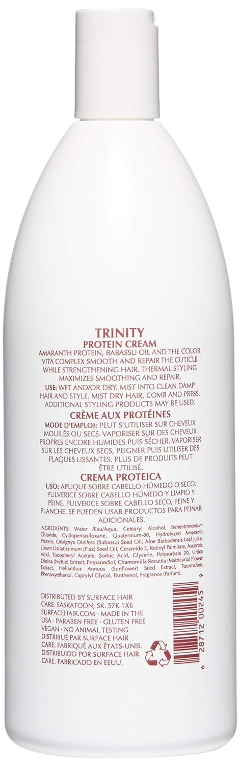 Amazon Com Surface Hair Trinity Protein Cream Leave In
