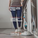 Vax Steam Clean Multi Steam Cleaner 1300W Handheld Floor Mop 9 Accessories view 2