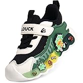 BDUCK+ Toddler Shoes for Girl and Boy Kids Shoes Toddler Sneakers Girls Shoes [Cute Cartoon Duck] Toddler Running Shoes Toddler Sneakers for Toddler/Little Kid Shoes Size 6-12
