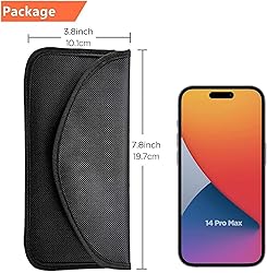ONEVER Signal Blocking Bag, GPS RFID Faraday Bags