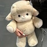 Running Plushies, Interactive Moving Plush Toy, Lamb Stuffed Animal Gift | Shake this cute running plush deer to watch it move. soft, cuddly, and fun for desks, shelves, or cozy playtime