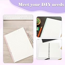 16 PCS Comb Binding Spines, Plastic Spiral Binding