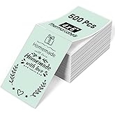 Phomemo 4x6 Thermal Labels for Shipping Label Printer - 500PCS Green Mailing Labels - 4x6 Direct Thermal Label Fanfold Compatible with Rollo,MUNBYN,Nelko,JADENS,POLONO - Water/Oilproof - NO BPA/BPS