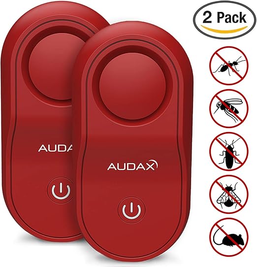 AUDAX Repelente Ultrasónico de Plagas y Insectos 2019, Ahuyentador ...