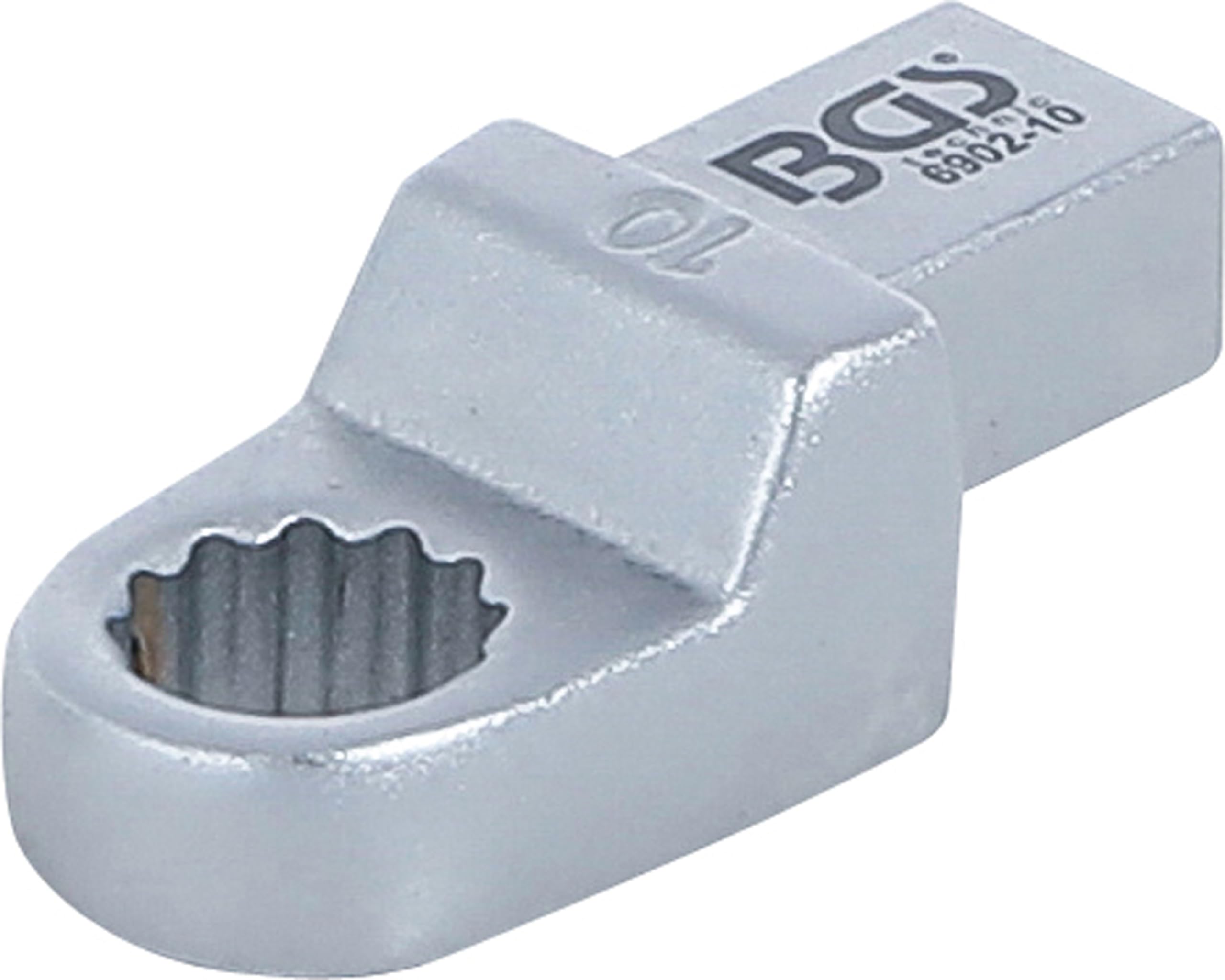 BGS 6902-10 | Push Fit Ring Spanner | 10 mm | Square Size 9 x 12 mm