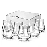 GLENCAIRN Whiskey and Gin Mixer Glass, Set of 6 in