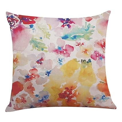 TianWlio Kissenbezug Zierkissenbezüge Deko Dekorative Home Decor Kissenbezug Hallo Frühling Wurfkissenbezug Kissenbezüge