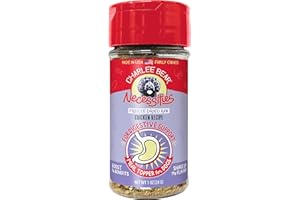 Charlee Bear Necessities Freeze Dried Dog Food Topper, Digestive Health Support, Grain Free, High Protein, Limited Ingredient Meal Toppers for Dogs, Chicken Recipe, 1 Ounce