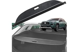 FureyPro Cargo Cover for Toyota RAV4 2019-2026 Trunk - No Gap Shielding Shade Accessory