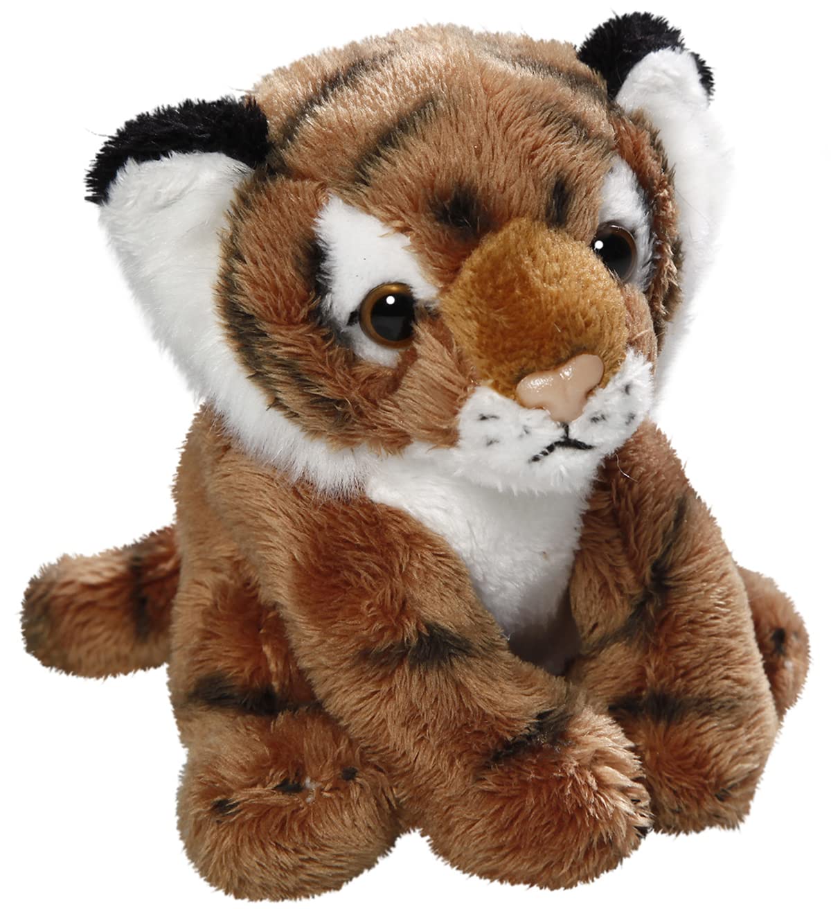 Carl Dick Tiger brown 5 inches, 12cm, Plush Toy, Soft Toy 3536001