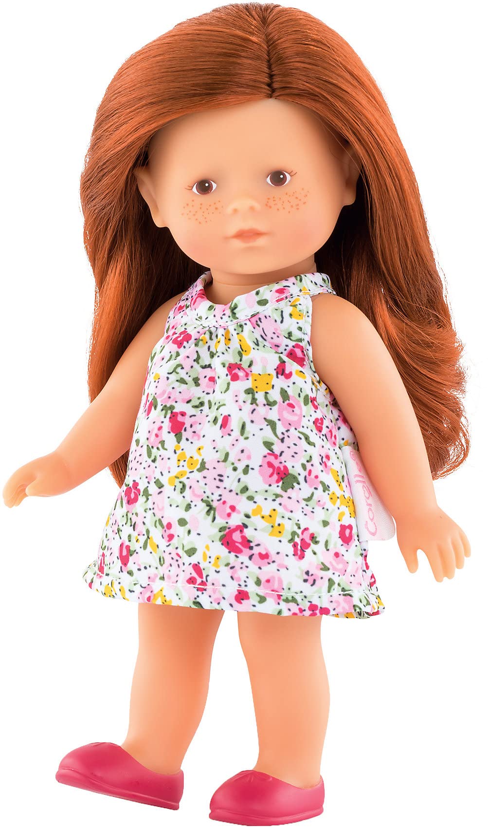 Corolle 9000240030 Mini Corolline Ruby Red Haired French Doll with Charm and Vanilla Fragrance 20 cm