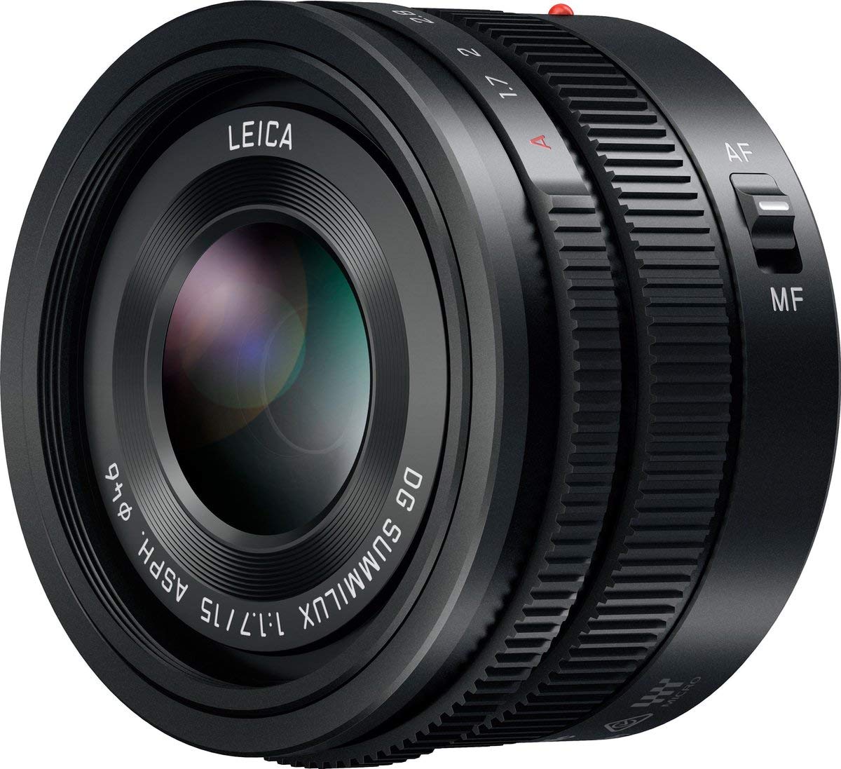 Panasonic H-X015E-K LEICA DG SUMMILUX 15mm F1.7 ASPH Lens - Black