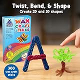 Purple Ladybug 300 Pcs Bendable Wax Craft Sticks 6 and 12 Inches view 8